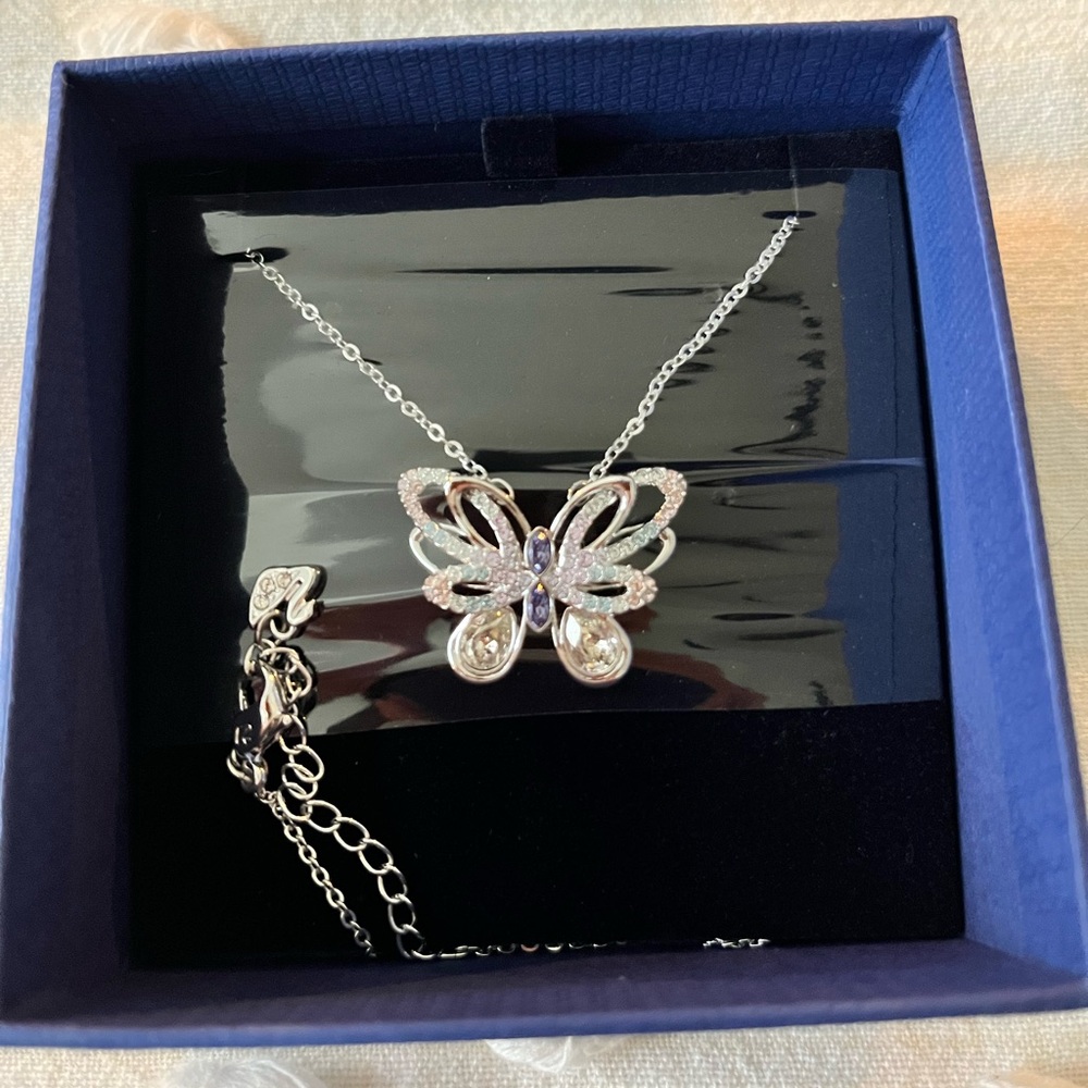 Swarovski Escape Butterfly Necklace